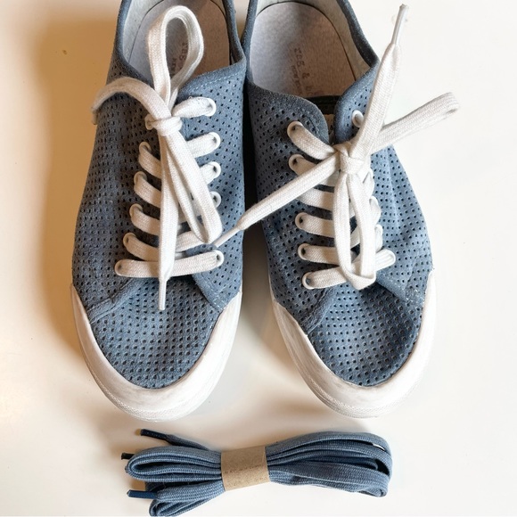 Rag and Bone standard issue perforated suede sneaker - Picture 1 of 6
